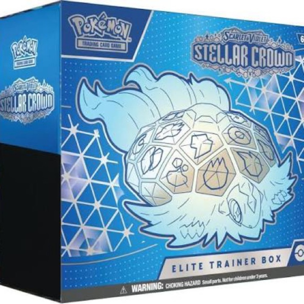 Scarlet & Violet Stellar Crown Elite Trainer Box - OPENED